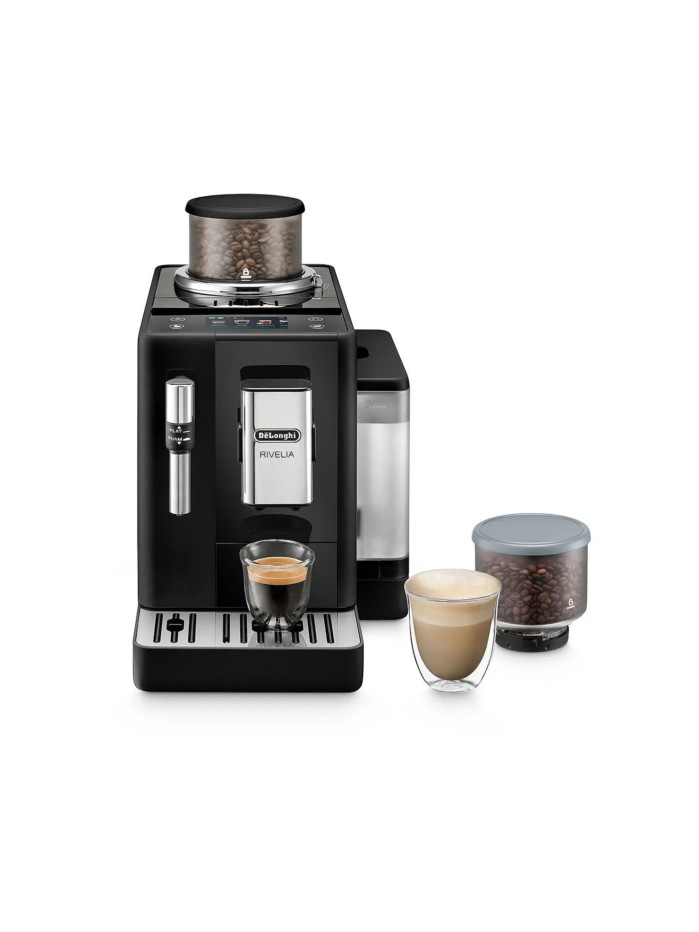 DELONGHI | Vollautomat RIVELIA EXAM440.35.B Schwarz | 